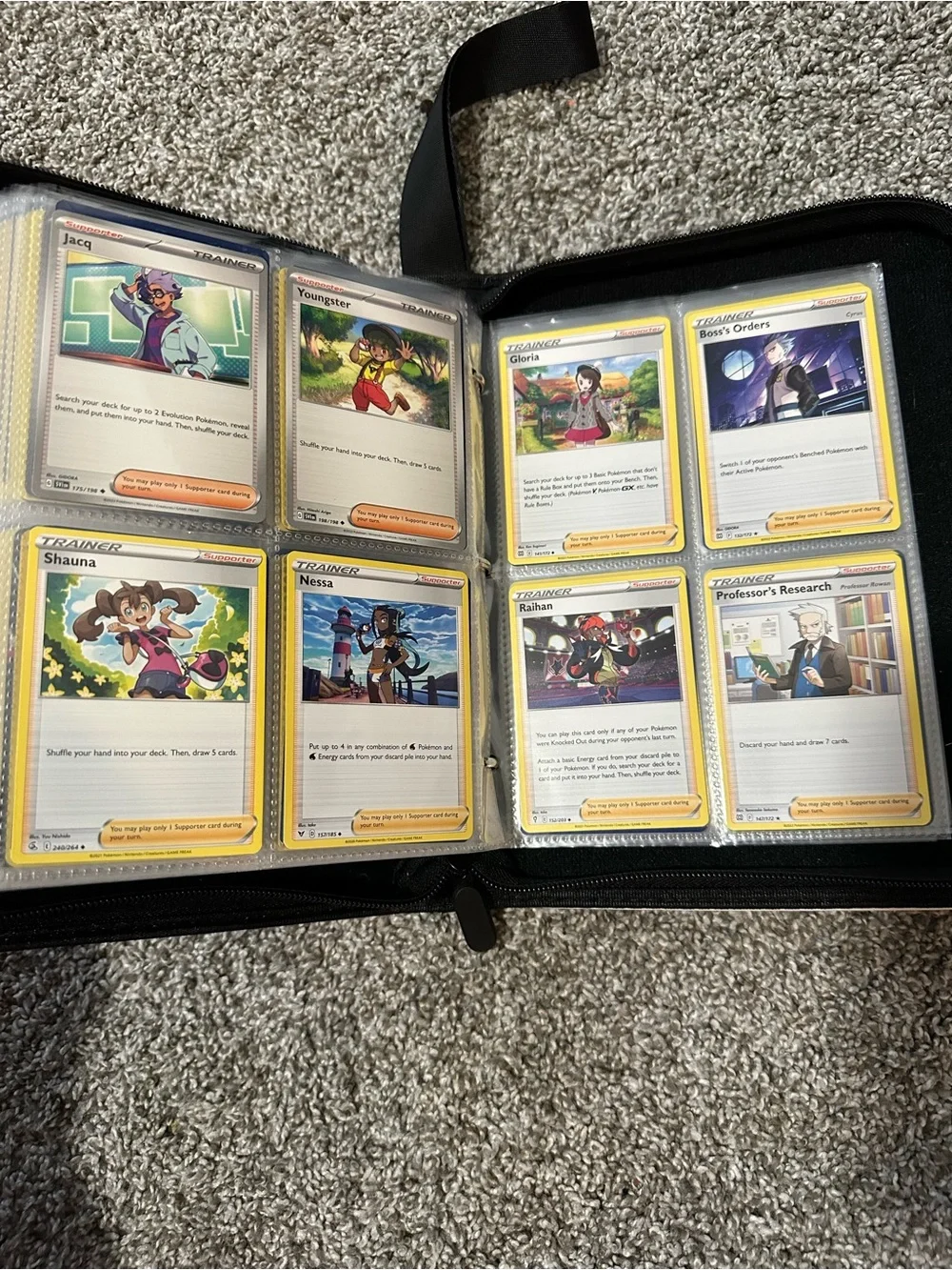 Pokémon Binder Filled with 400+ Cards!